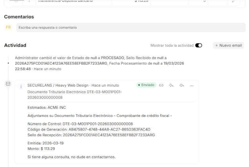 Área de Actividades y Comunicaciones